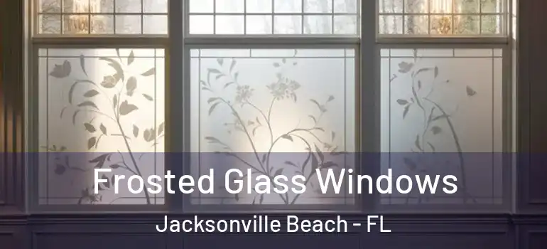  Frosted Glass Windows Jacksonville Beach - FL