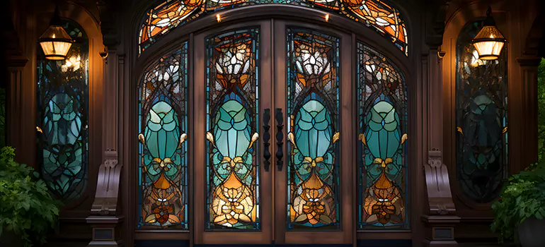 Wrought Iron Storm Door in Jacksonville Beach, FL