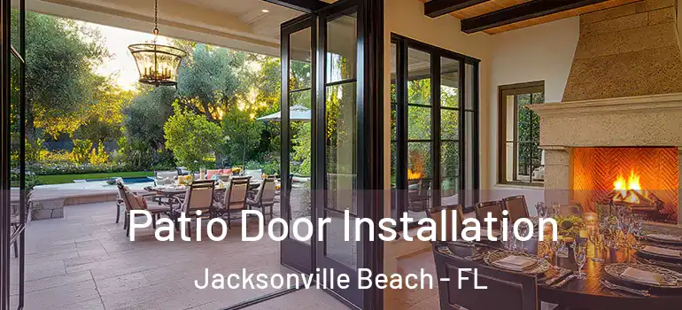  Patio Door Installation Jacksonville Beach - FL