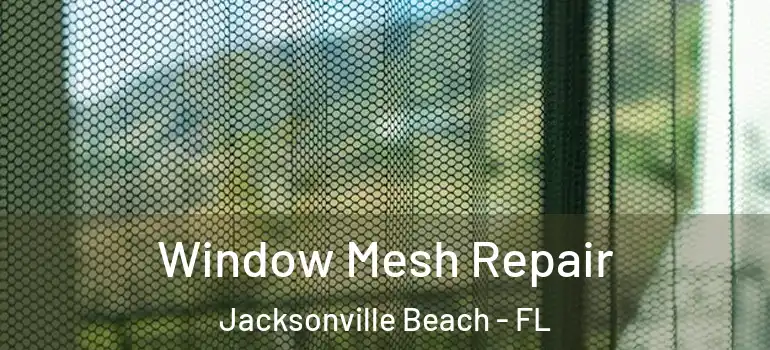  Window Mesh Repair Jacksonville Beach - FL